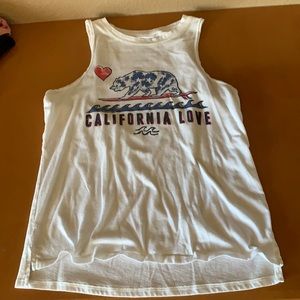 red white and blue tank top